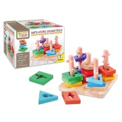 IMPILATORE GEOMETRICO IN LEGNO