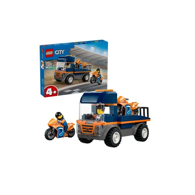 LEGO CITY TRASPORT. MOTO 60491