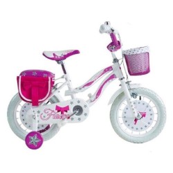 BICI FIOCCO 12 BIANCA/ROSA...