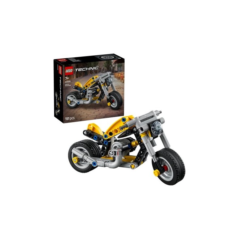 LEGO TECHNIC MOTO GIALLA 42225