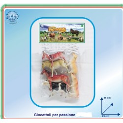 ANIMALI FATTORIA IN BUSTA 6 PZ