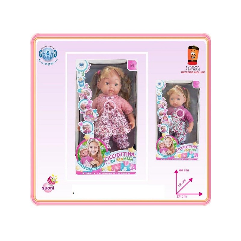 BEBE' CICCIOTTINA DI MAMMA C/VOCE CM 44