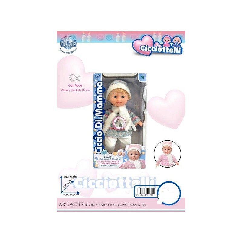 BEBE' CICCIO C/VOCE CM 35