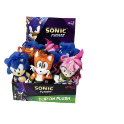 SONIC PELUCHE PORTACIAVI 15CM