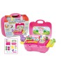 PLASTIART - PLAYSET UNICORNO GIOCA E RIPONI 4X50GR