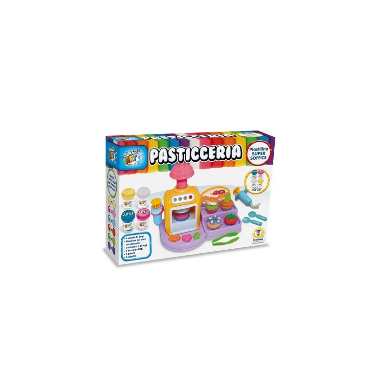 PLASTIART - SET PASTICCERIA 4X56GR VASETTI