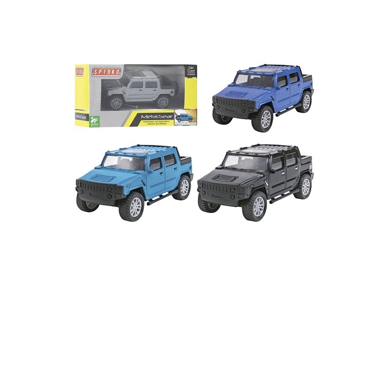 AUTO OFFROAD DIE CAST RETROCARICA 1:36 ASS.