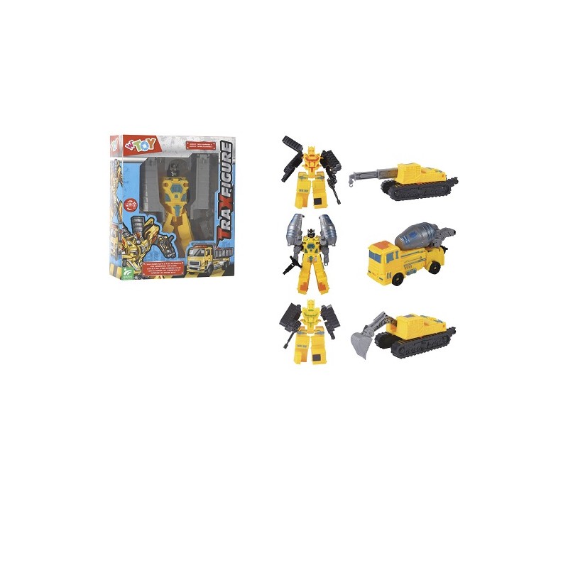 TRAXFIGURE 2 IN 1 ROBOT - MEZZO LAVORO