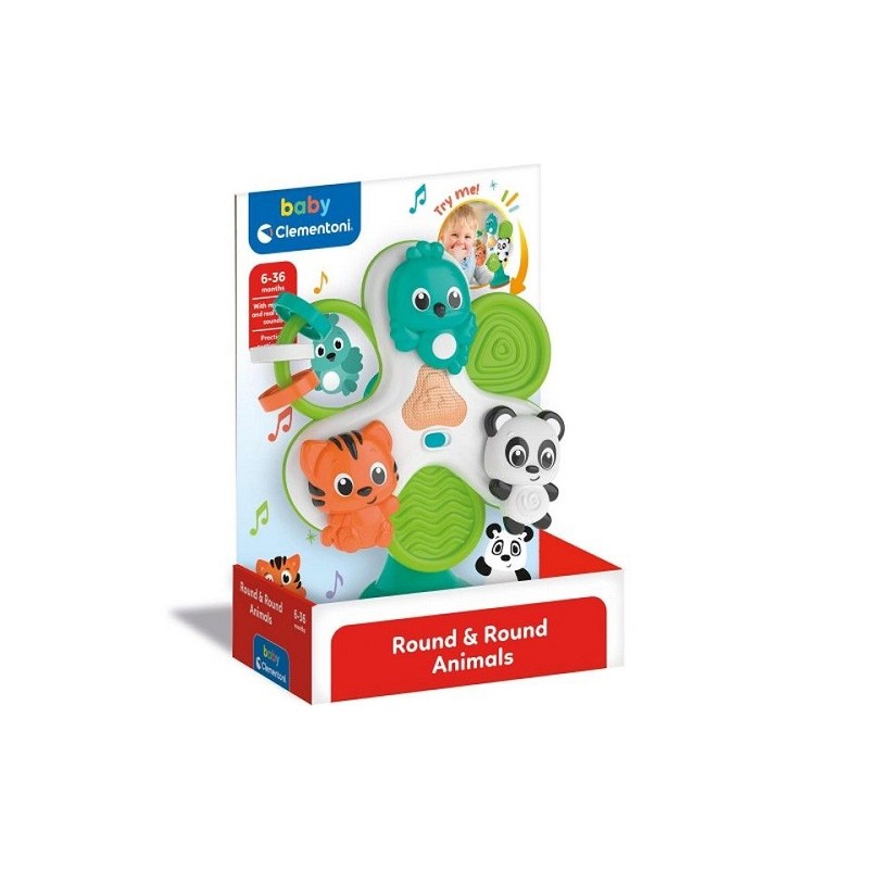 GIOCO ROUND&ROUND ANIMALS CLEM