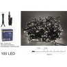MINILUCCIOLE LED INT/EST 100L BIANCO
