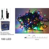 MINILUCCIOLE LED INT/EST 180L MULTICOLOR