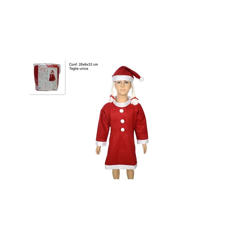 VESTITO BABBO NATALE BIMBA