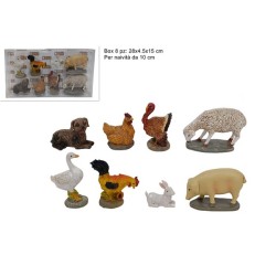 ANIMALI 8PZ NATIVITA' CM.10...