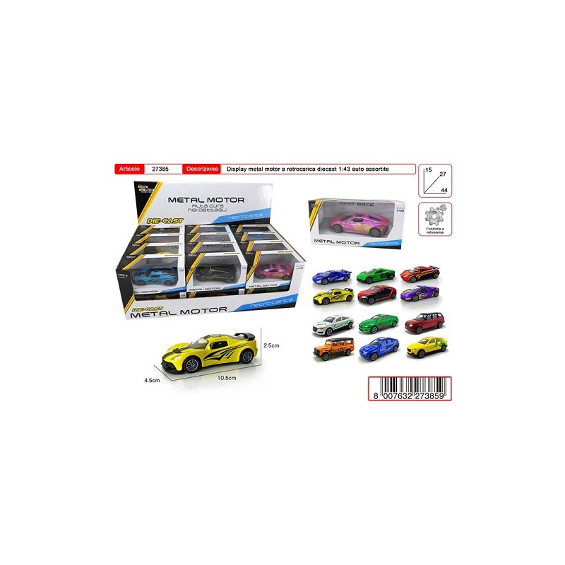 AUTO DIE CAST METAL 1:43