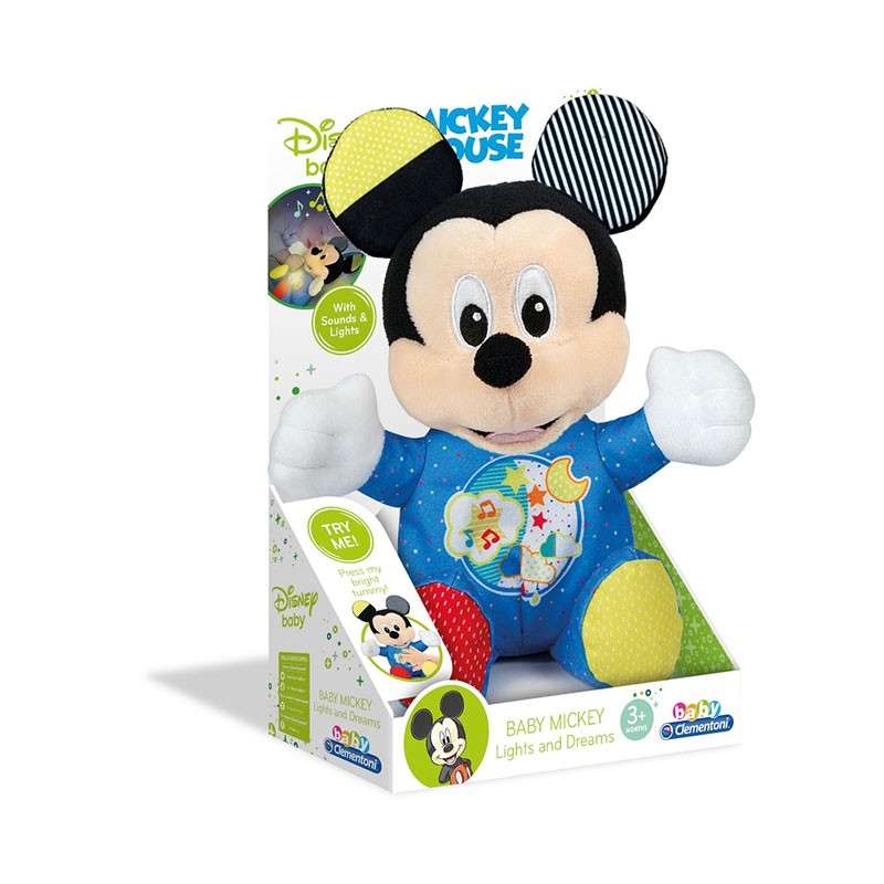 BABY MICKEY PELUCHE INTERATTIVO CLEM